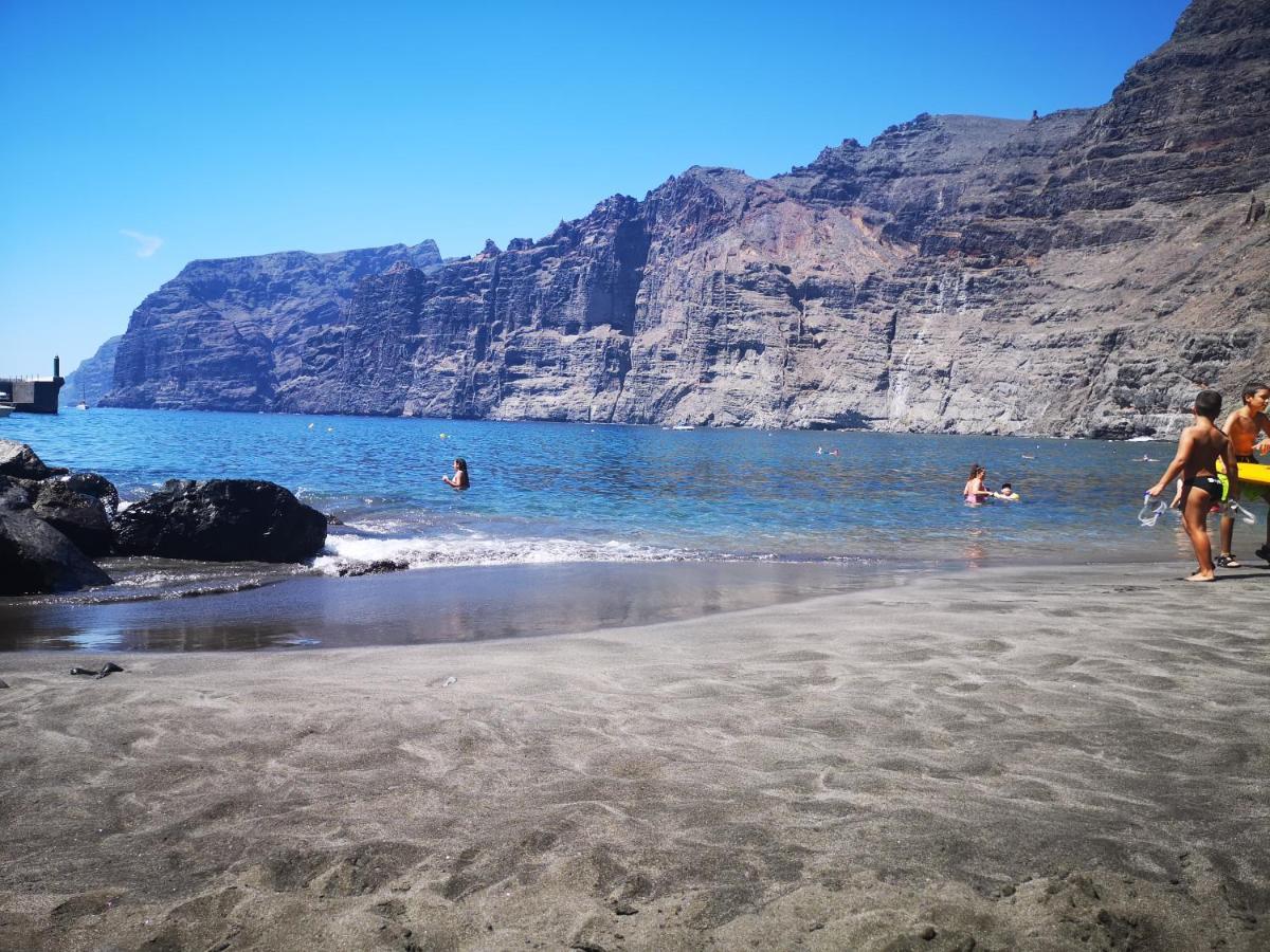 Luxury Apt. With Stunning Sea View Acantilado de los Gigantes Dış mekan fotoğraf