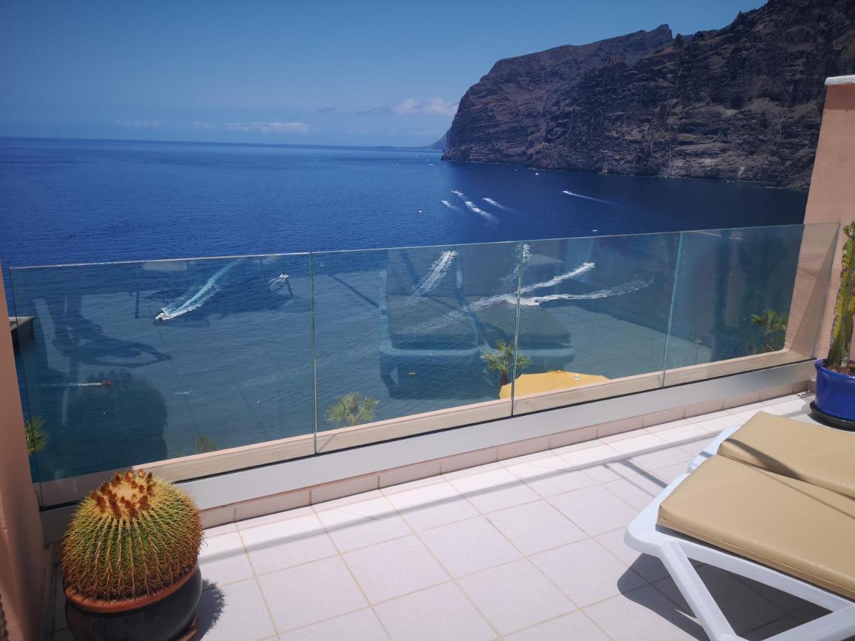 Luxury Apt. With Stunning Sea View Acantilado de los Gigantes Dış mekan fotoğraf