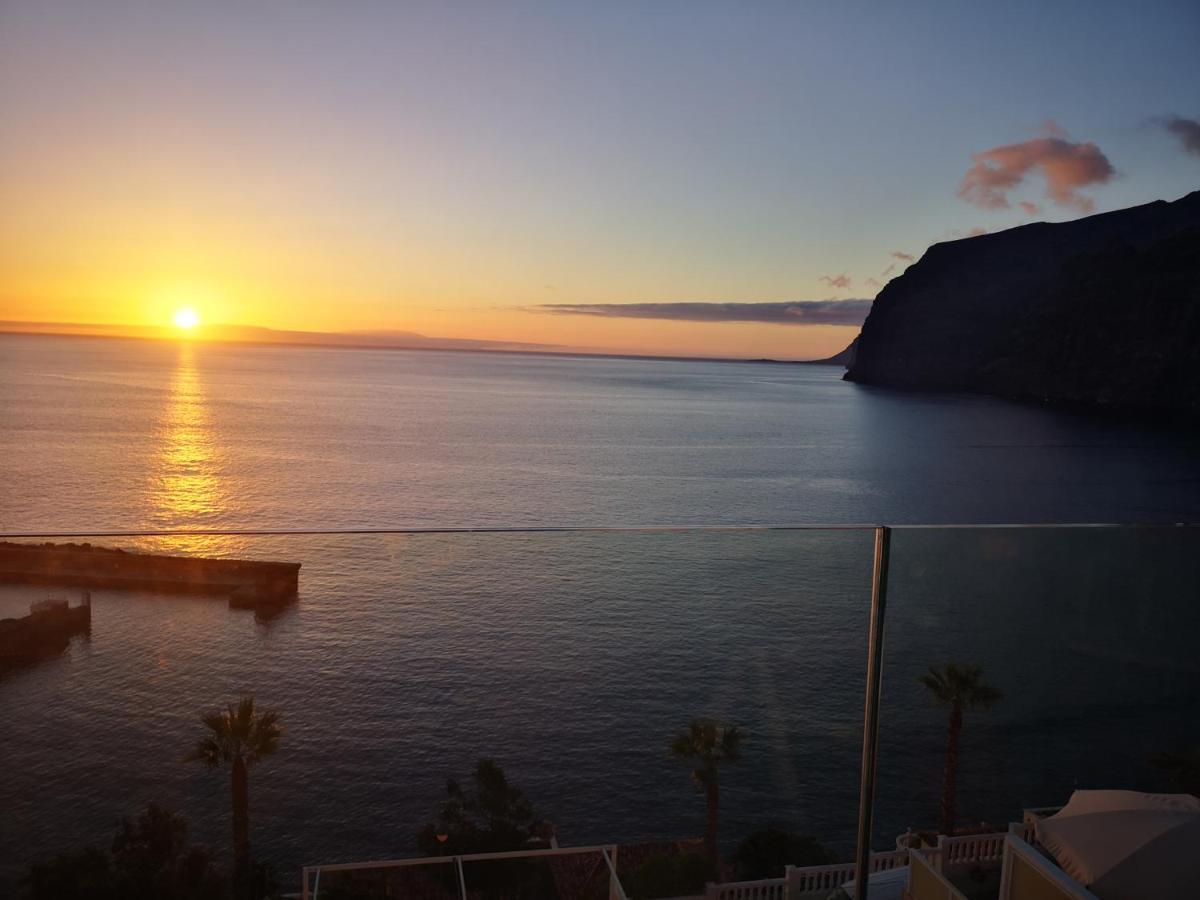 Luxury Apt. With Stunning Sea View Acantilado de los Gigantes Dış mekan fotoğraf